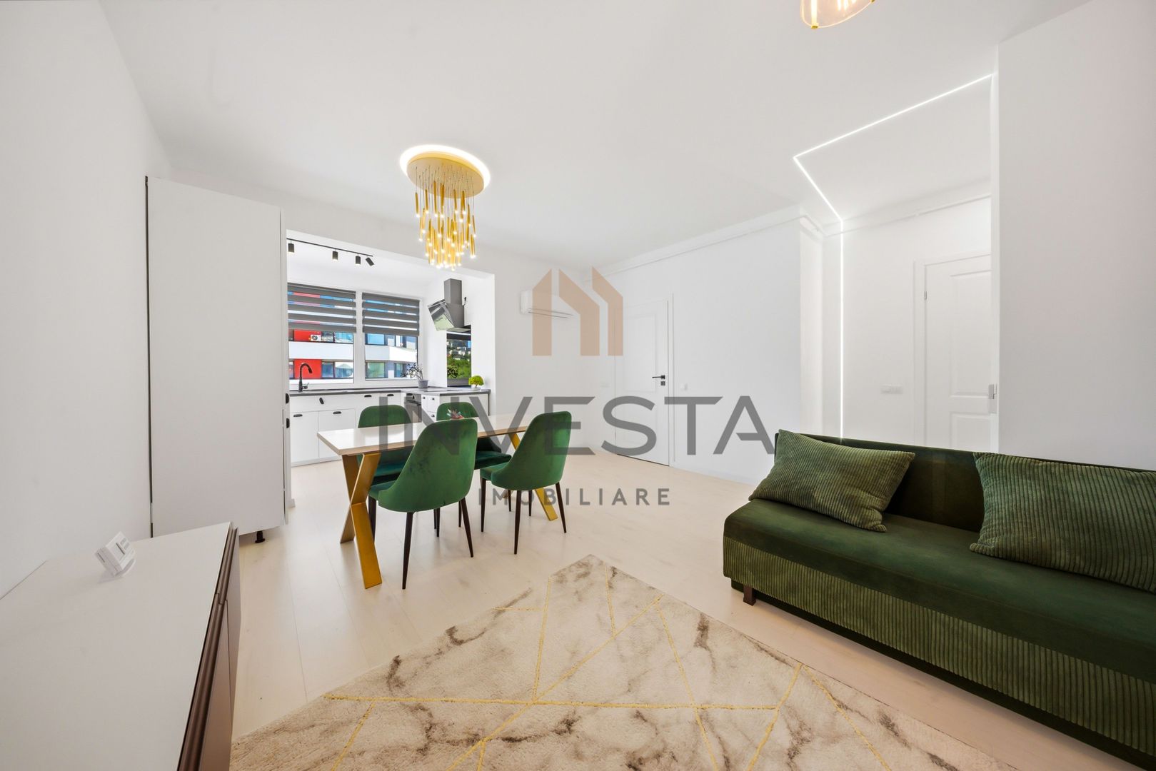 Apartament 2 camere de inchiriat, parcare, intrare Floresti, zona BMW - Poză 1