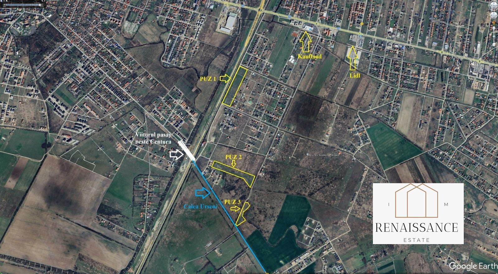 Mosnita Noua PUZ Aprobat 15.391mp Blocuri si Duplexuri cu AC - Poză 8