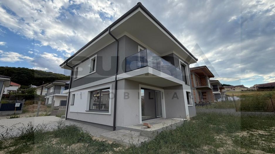 Casa individuala moderna de 120mp, teren 500mp, zona Chinteni - Poză 3