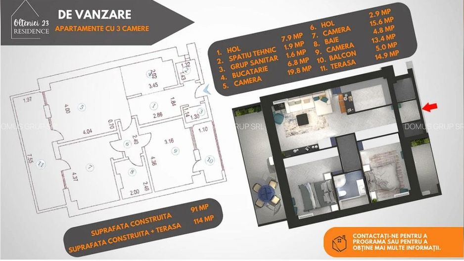 Olteniei Residence 23 / Constanța - Poză 2