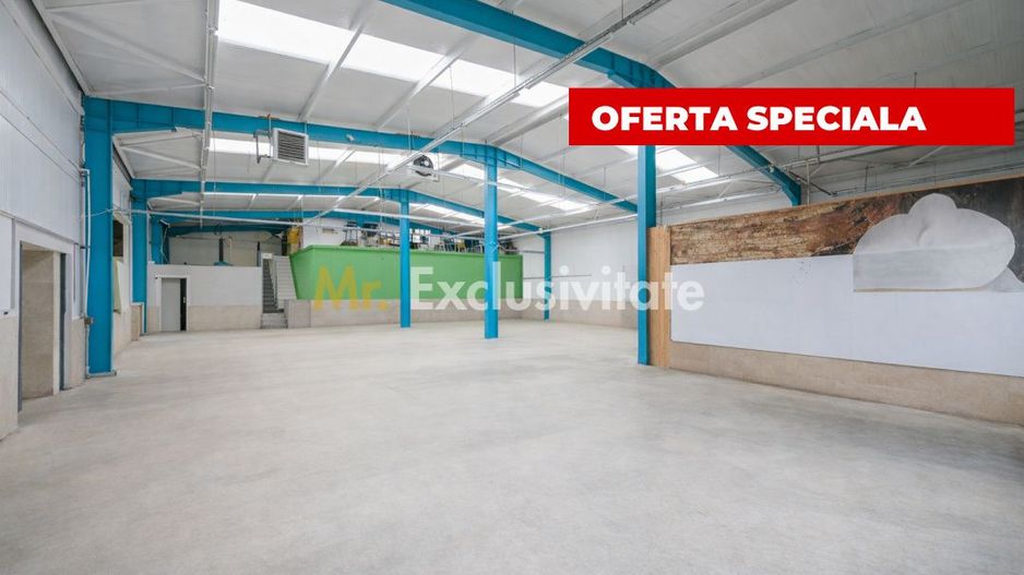 HALA INDUSTRIALA 595 MP | DN 65B – BRADU | CURTE 1.466 MP | AUTOSTRADA - Poză 1