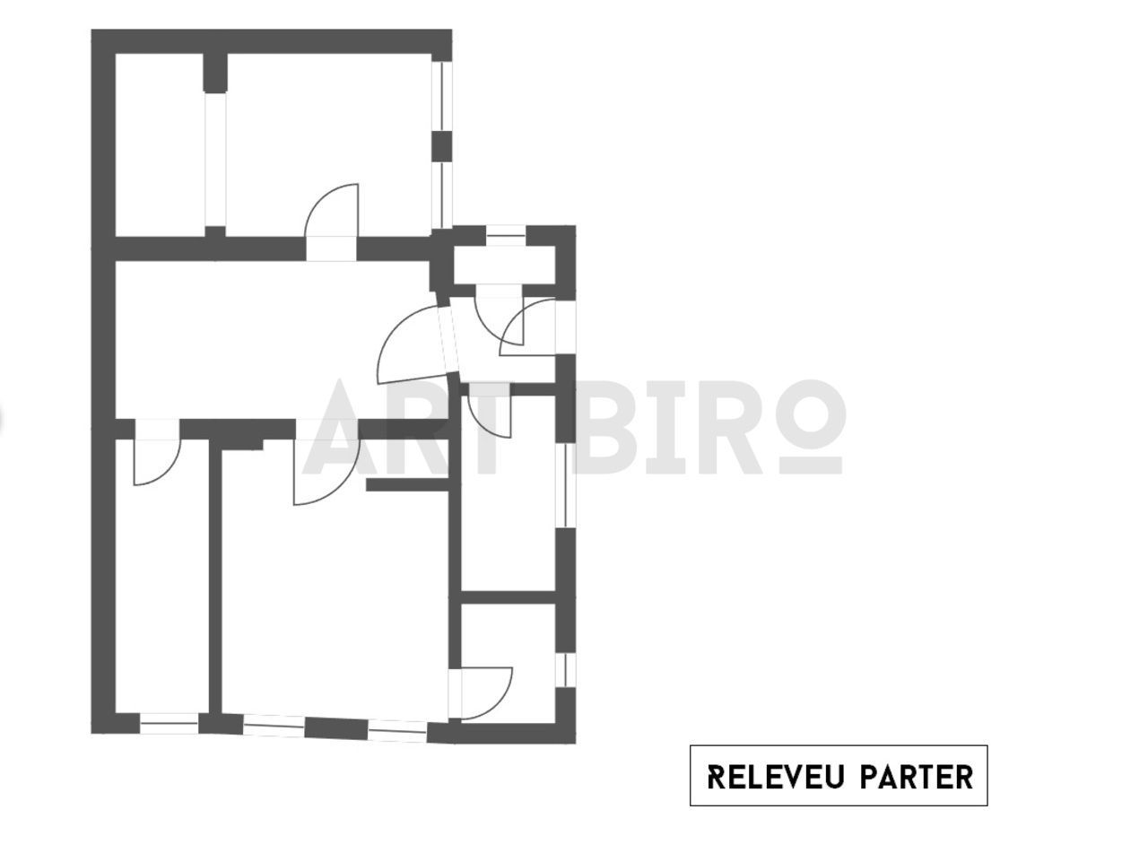 Zero comision, 80mp parter luminos in vila Domenii, 5 minute metrou - Schiță 12