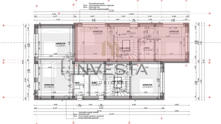 Duplex premium | 222 mp | curte si terase | Andrei Muresanu - Schiță 8