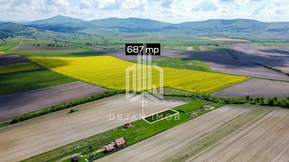 Teren intravilan | 687 MP | Aninoasa - Poză 2