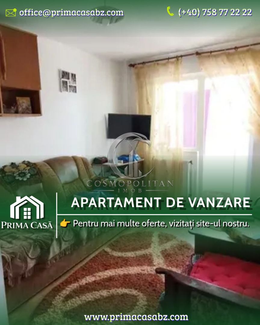Apartament cu 2 camere ~ zona Micro 14 ~ etaj 3din4 ~ mobilat - Poză 1