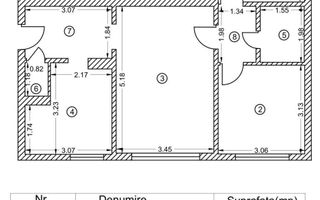 VANZARE 3 CAMERE | SEMIDECOMANDAT | ZONA OZANA - Poză 8
