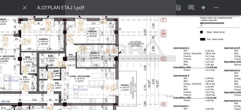 Apartament 3 camere, 2 bai, 75 mp+ terasa, etaj intermediar, zona Iris - Poză 7