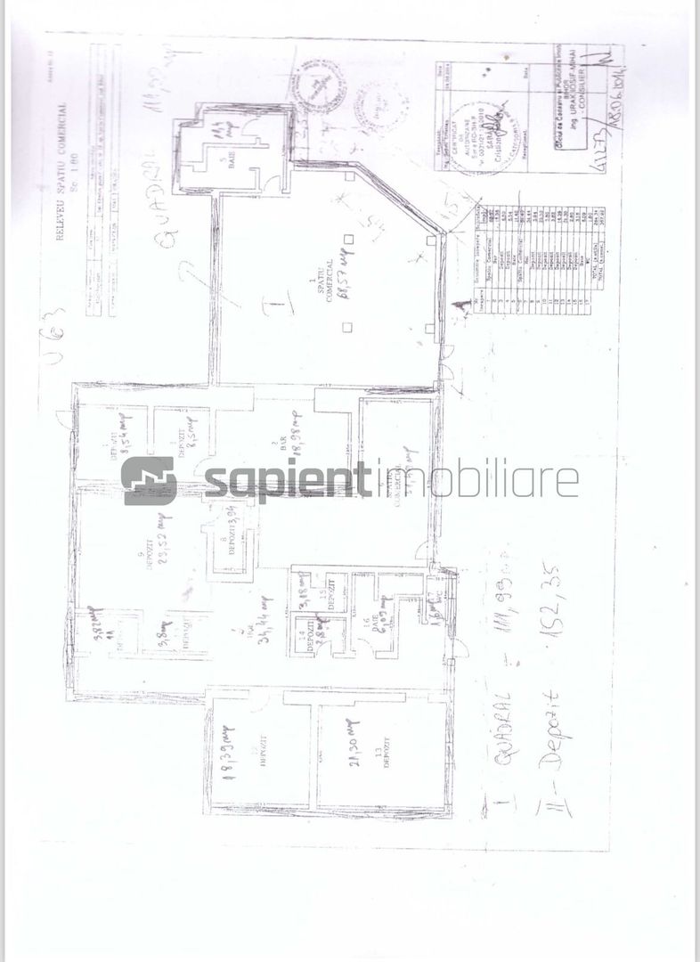 Sapient | Spațiu comercial central _ Piața Cetății - Schiță 7