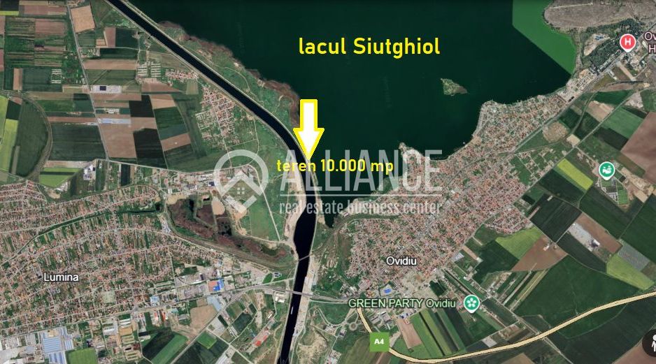 OVIDIU Teren cu deschidere directă la Lac Siutghiol - Poză 3