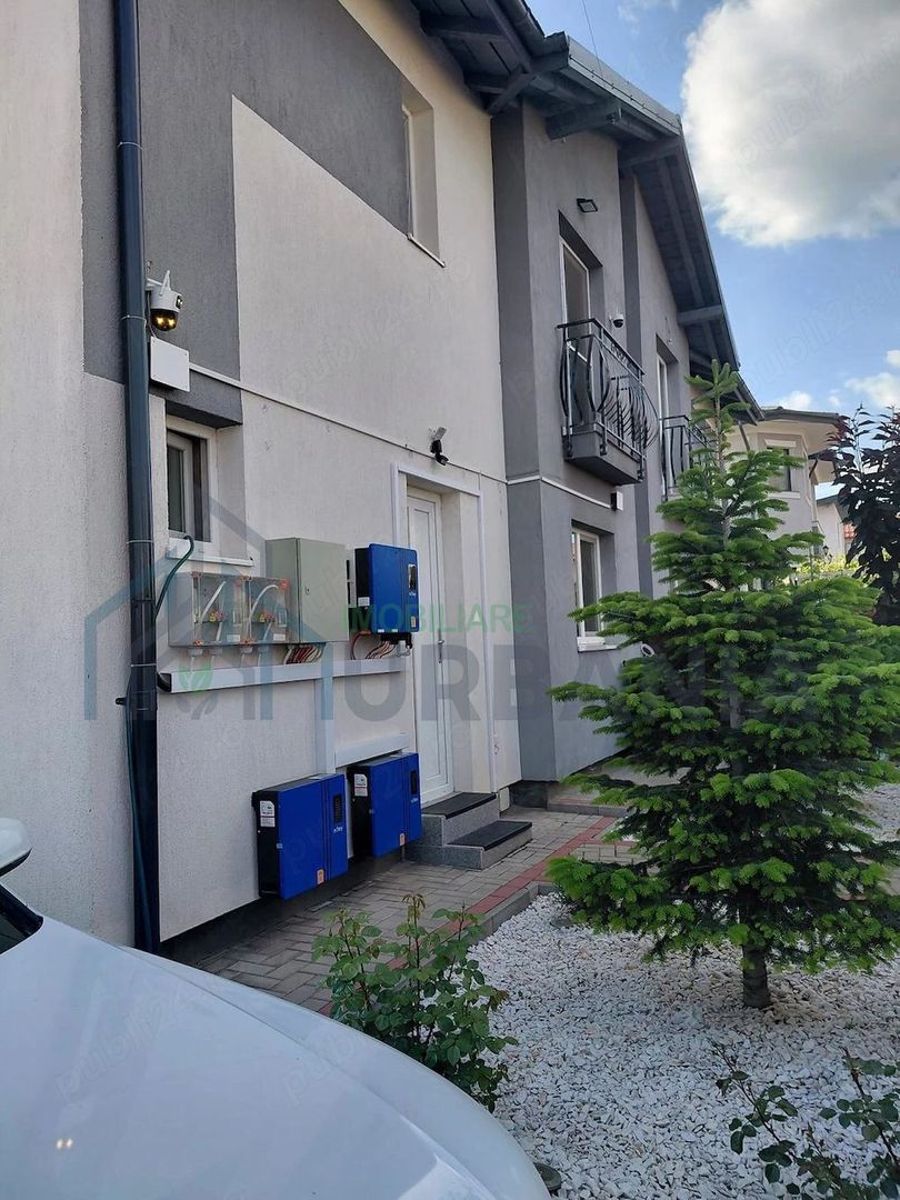 Duplex de vânzare, Valea Lupului, 93.2 mp utili, teren 183 mp, P+E+pod+terasă, panouri solare, str. fundac asfaltată - Poză 2