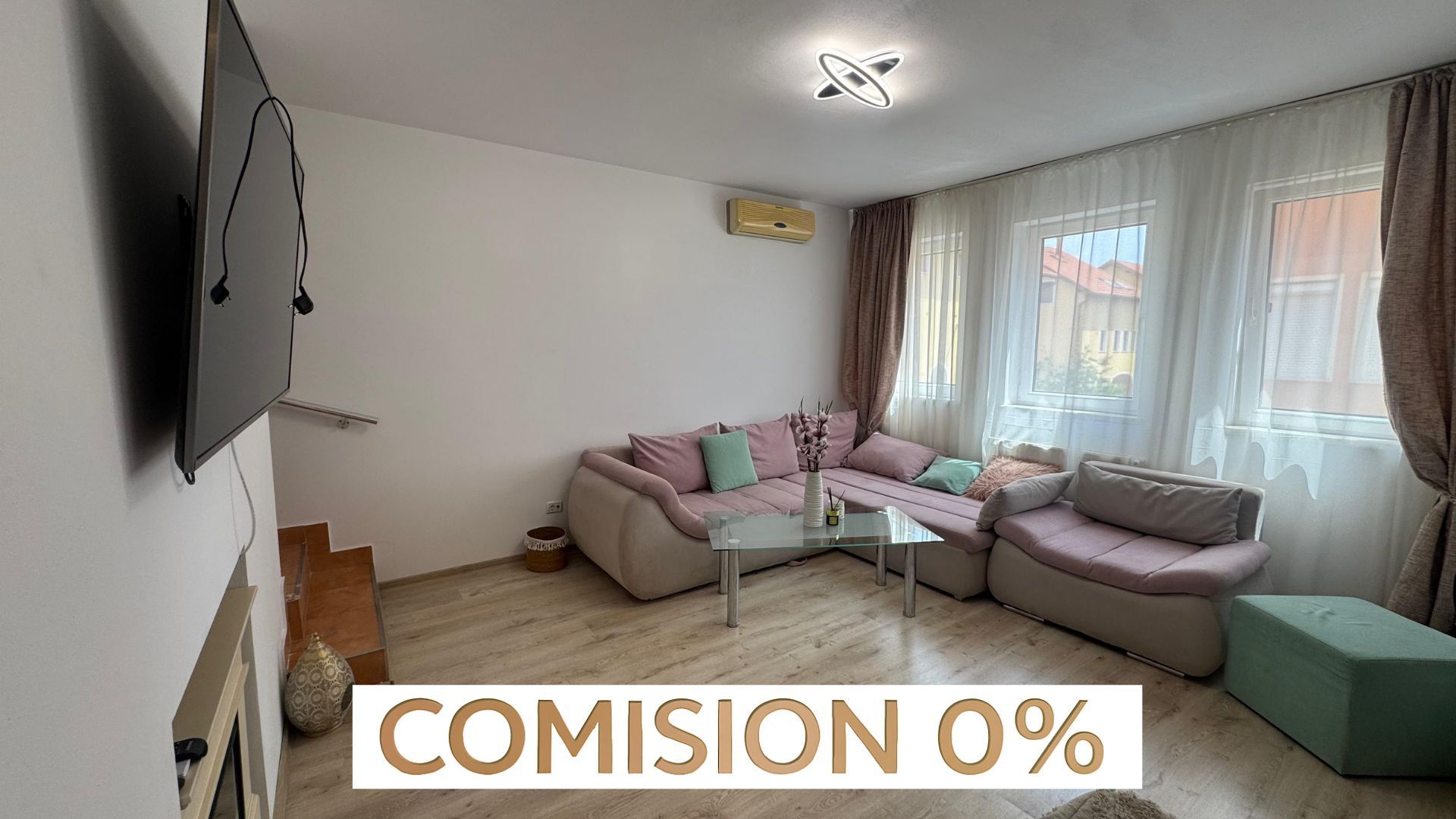 COMISION 0 | Apartament 3 camere |Etaj + Mansardă| 67 mp | Dumbrăvița - Poză 1