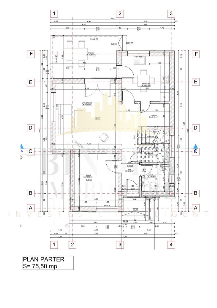 Casa individuala P+ M 150mp utili, 564mp teren Cartierul Primaverii - Poză 6