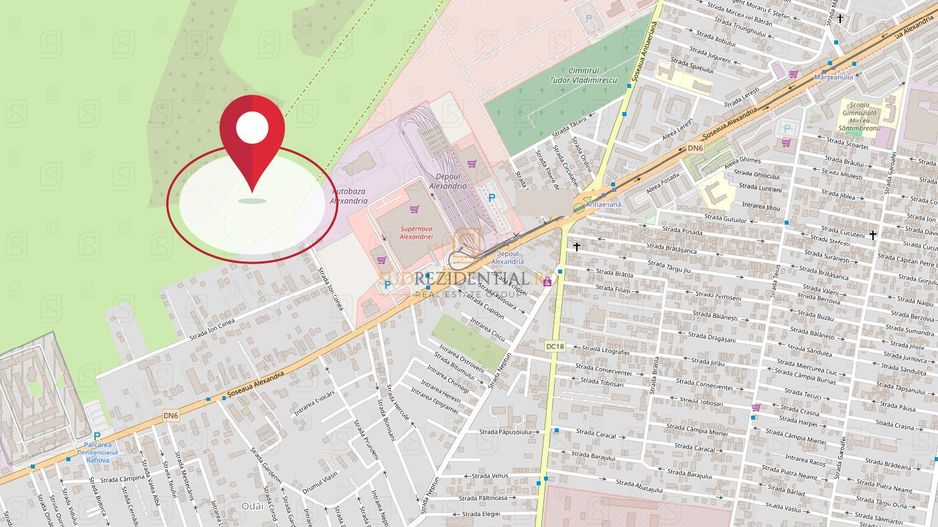 Teren cu autorizatie de constructie, 6226mp, Sos.Alexandriei, Sector 5 - Poză 12