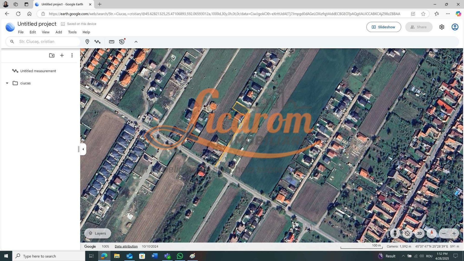 Teren de vânzare  Cristian, Brasov. Utilități la limita de proprietate - Poză 3