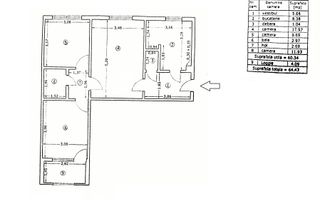 Apartament 3 camere etaj 2, Piata Rahova, bloc anvelopat de 4etaje - Poză 5