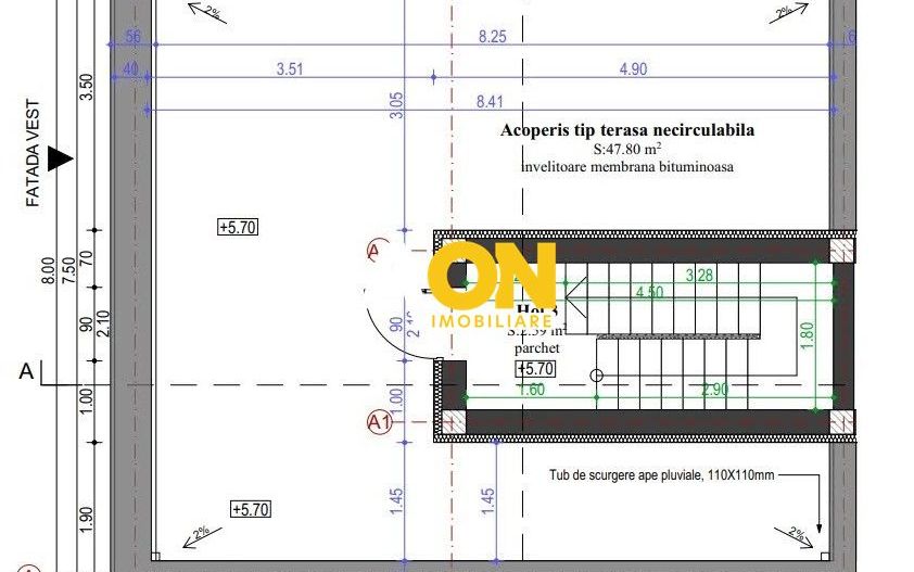 Casa tip insiruit, 4 camere, 186 mp teren, zona premium, Cetate - Schiță 15