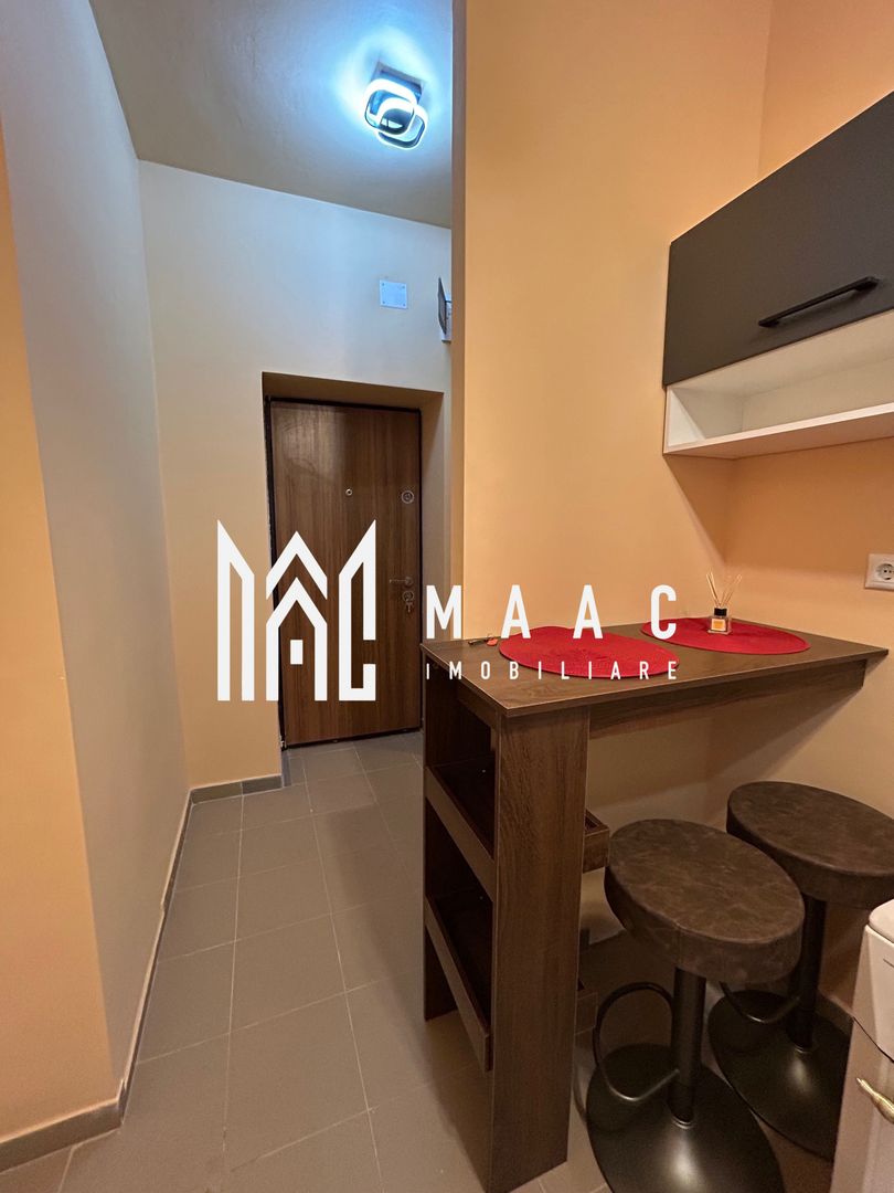 Garsonieră decomandată | Trei Stejari, Sibiu | 28 mp, mobilată, utilată - Poză 3