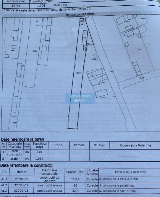 Casă + Spațiu Comercial – Oinacu, 2.658 mp teren - Schiță 9