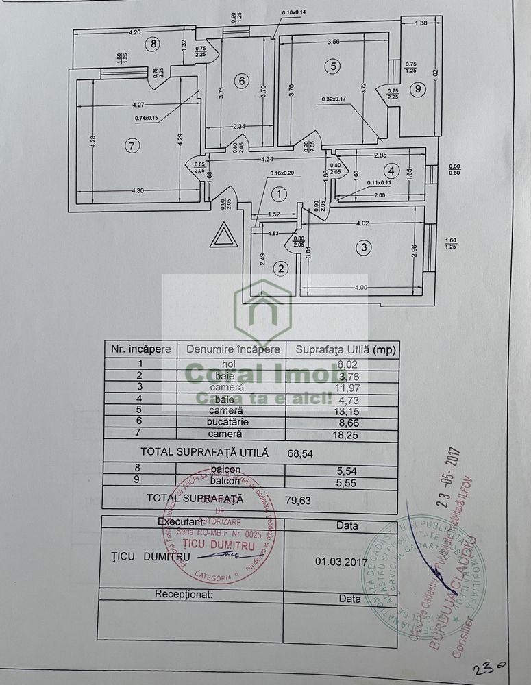 Apartament 3 camere de vanzare - Poză 1