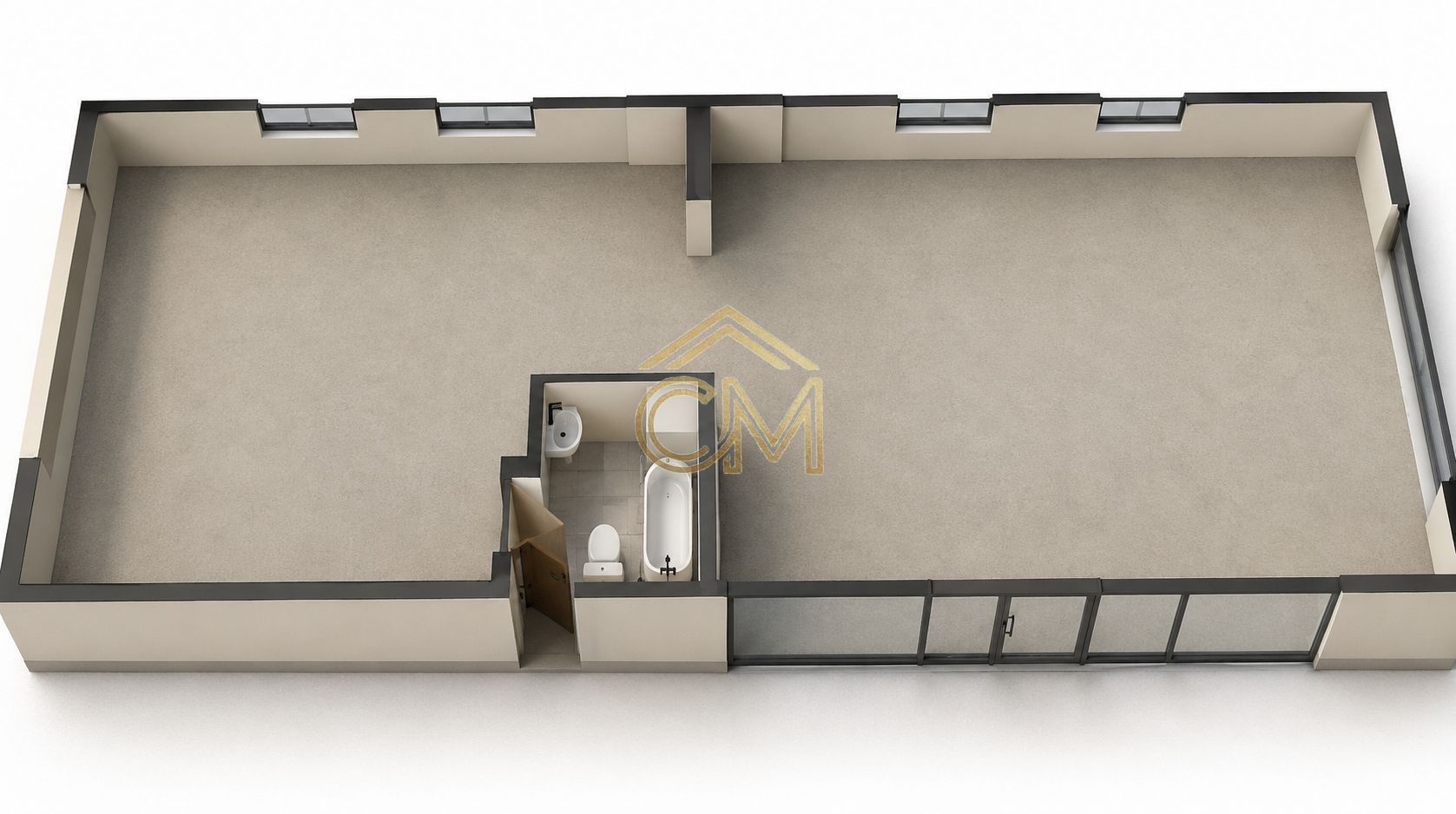 Spatiu Comercial-160MP Construiti-Parter-6 Parcari - Poză 1