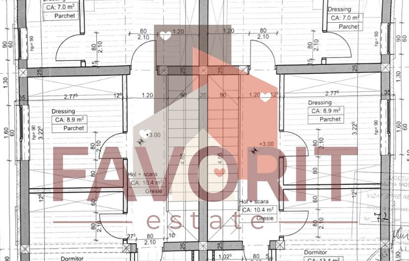 Duplex in Mosnita Noua | Finisaje la alegere | Langa Mcity | La Asfalt - Schiță 5