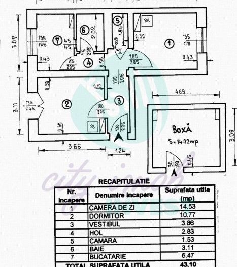 Floreasca Compozitori – 2 camere, luminos - Poză 3