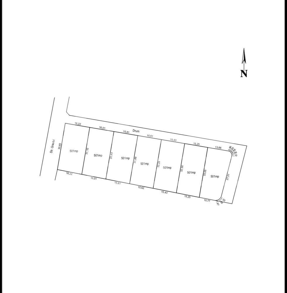 Teren intravilan, 501 mp, Zona Nazna - Poză 4
