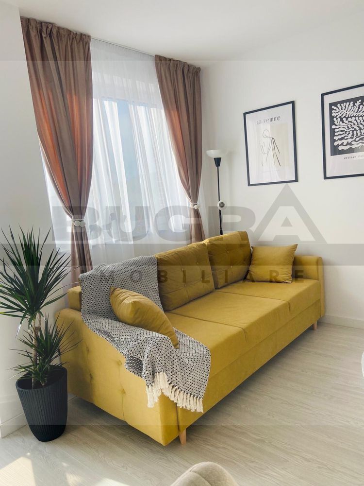 Apartament de 2 camere mobilat premium, 37mp, parcare, Beta Residence - Poză 3