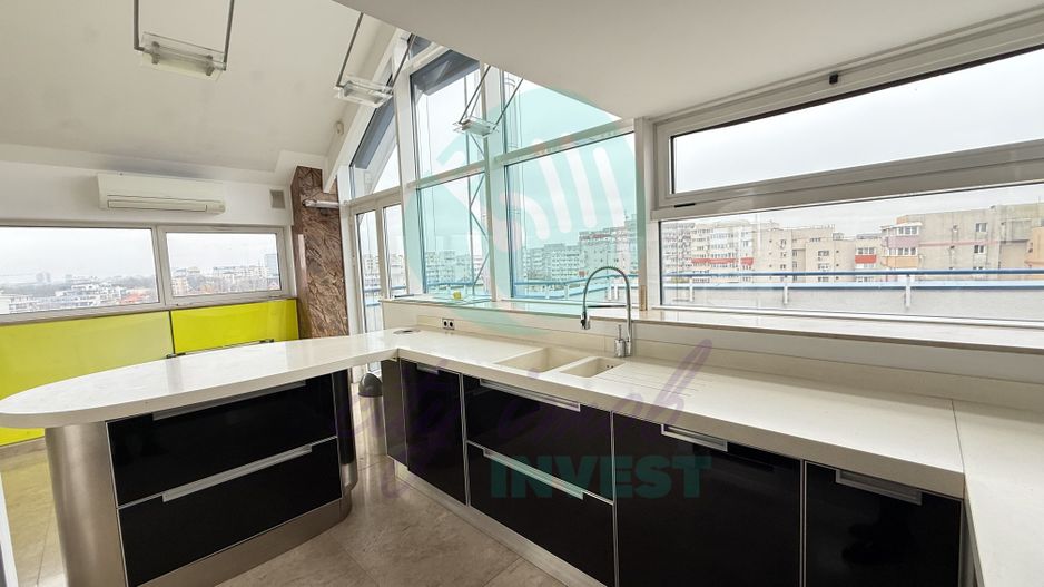 Penthouse Unic cu Terase de 100 mp - Poză 5