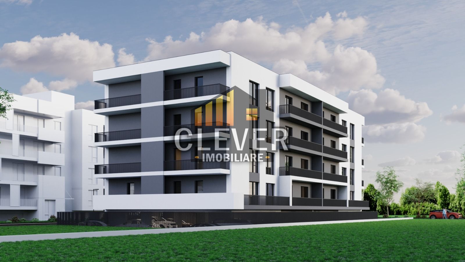 2 Camere | 56,1 mp | Balcon 10,7 mp | Pallady | Comision 0% - Poză 3