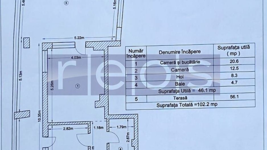 VANZARE 2 CAMERE | FERDINAND | TERASA 56MP | MOBILAT SI UTILAT | - Poză 11
