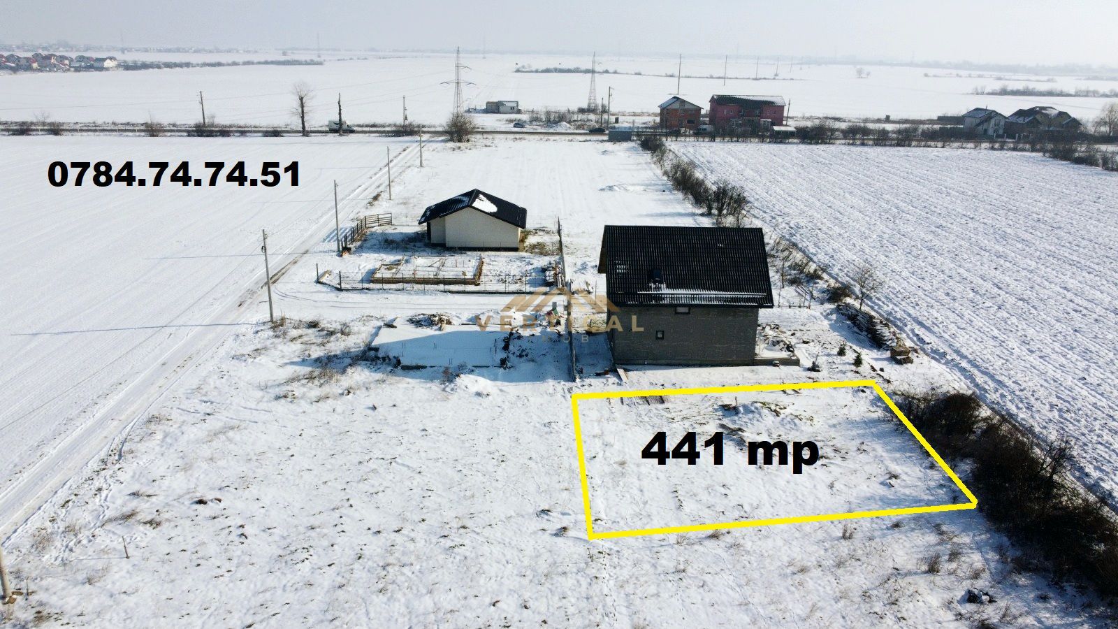 Teren INTRAVILAN cu utilitati - comuna Berceni - Poză 1