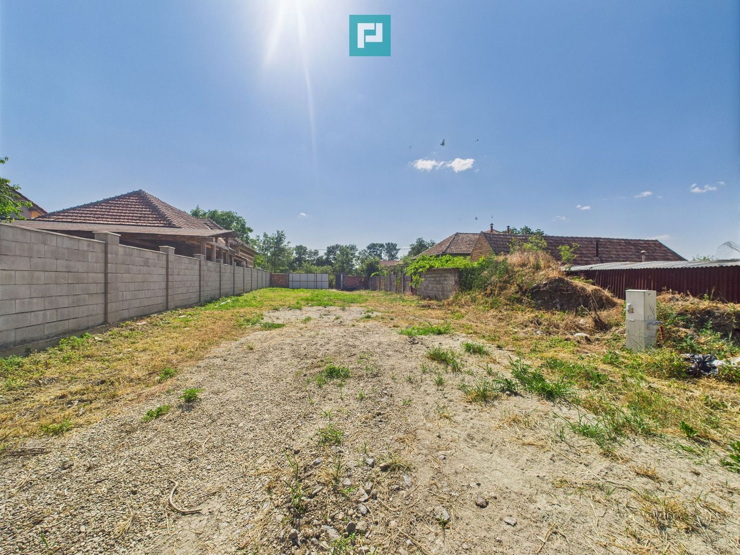 Teren 1000 mp Uliuc, cu fundație și proiect casă - Poză 3