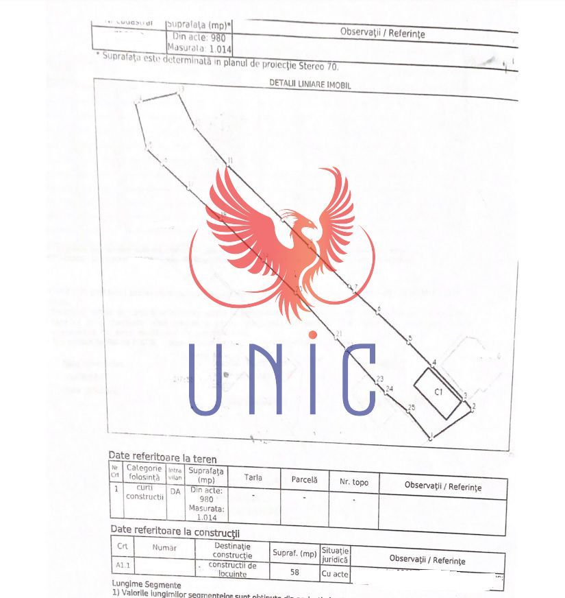 Teren 980 mp, 2 deschiderizona Drumul Muntenilor pret excelent - Schiță 9