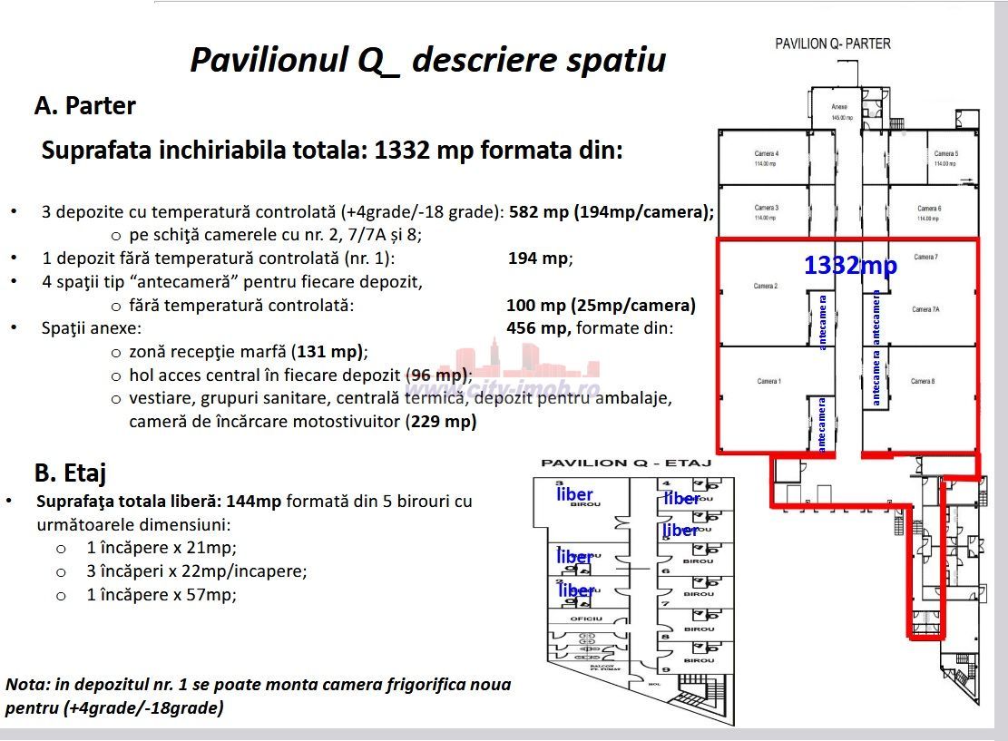 Spatiu Comercial / Depozitare Refrigerate / Birouri - Poză 5