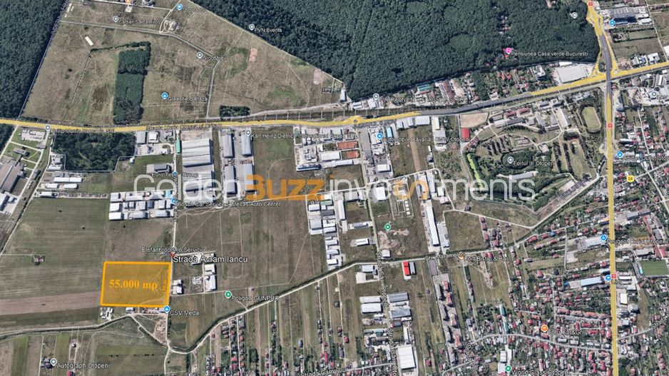 Teren logistic - Otopeni - Str. Avram Iancu - Parcelabil - Schiță 6
