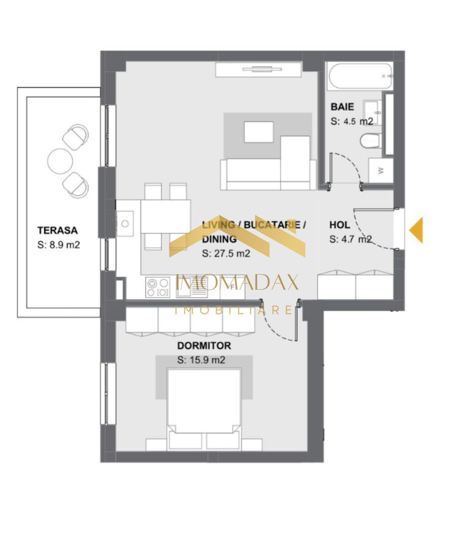 Aradului/Torontalului-2 Camere-Centrala Proprie - Poză 20