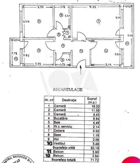 De vânzare: apartament 3 camere mobilat-utilat Militari-piata Gorjului - Poză 13