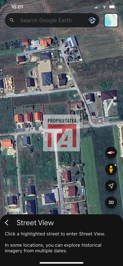 Teren intravilan  13 ari  Catallina - Poză 3