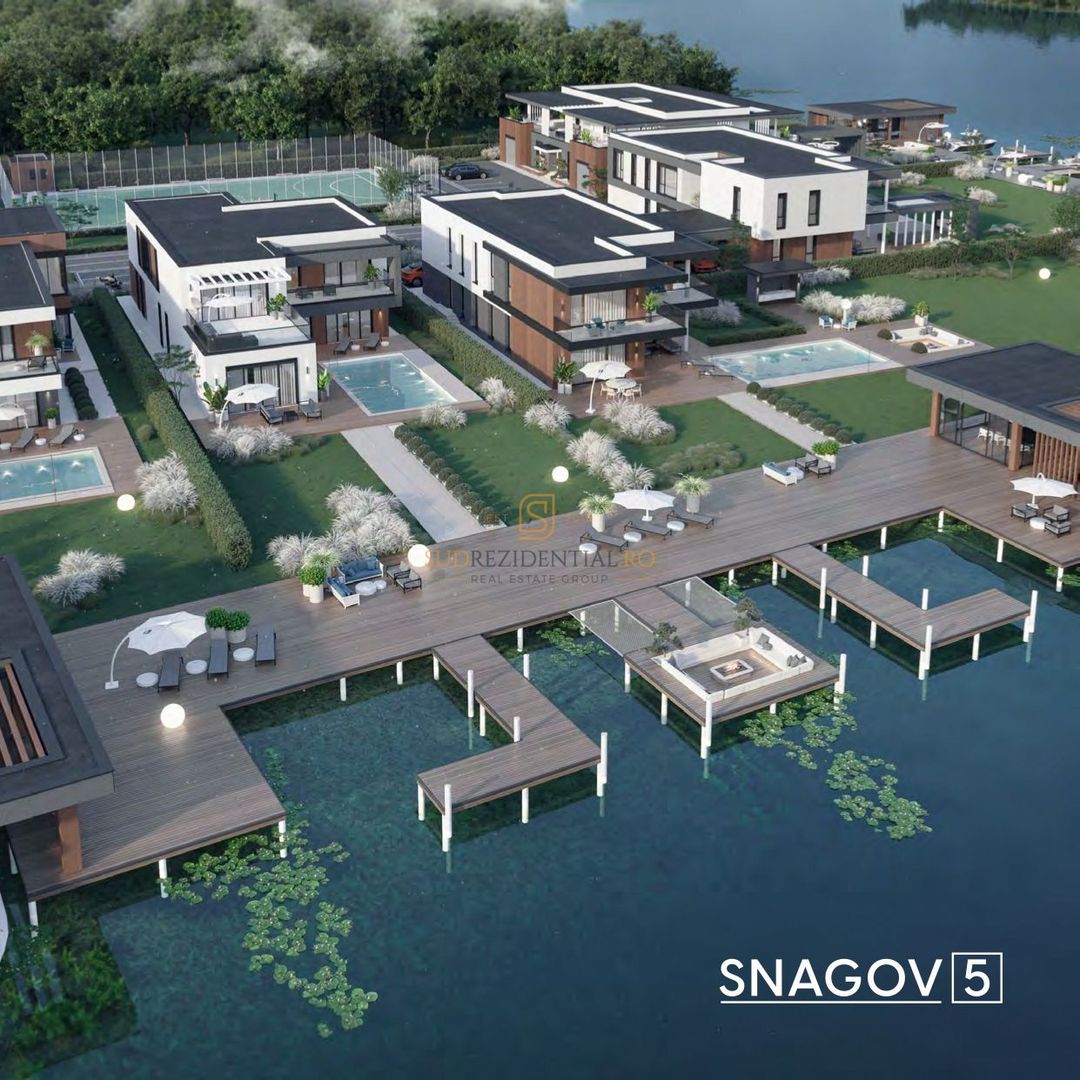 Vilă de lux cu piscină și deschidere la Lacul Snagov | Ilfov - Poză 1