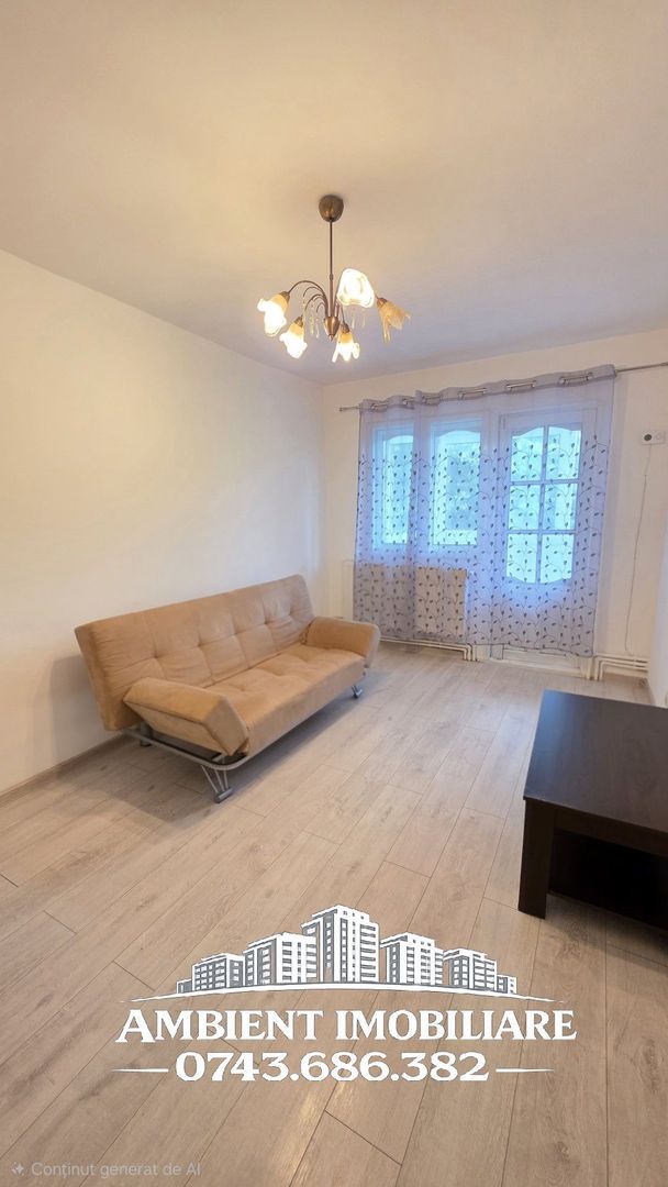 Apartament 2 camere, etaj 4, mobilat și utilat, VASLUI - zona CONFECȚII; - Poză 3