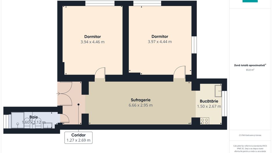 Apartament cu garaj și grădina proprie - Lipova - Poză 8