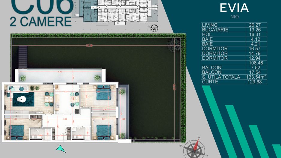 AP. 4CAM (108MP)+GRADINA (130MP)/ BLOC IN CURS DE FINALIZARE.EVIA! - Poză 1