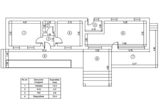 Vila **717mp** // Teren *1700mp* // Panouri Fotovoltaice // Domnești - Schiță 16