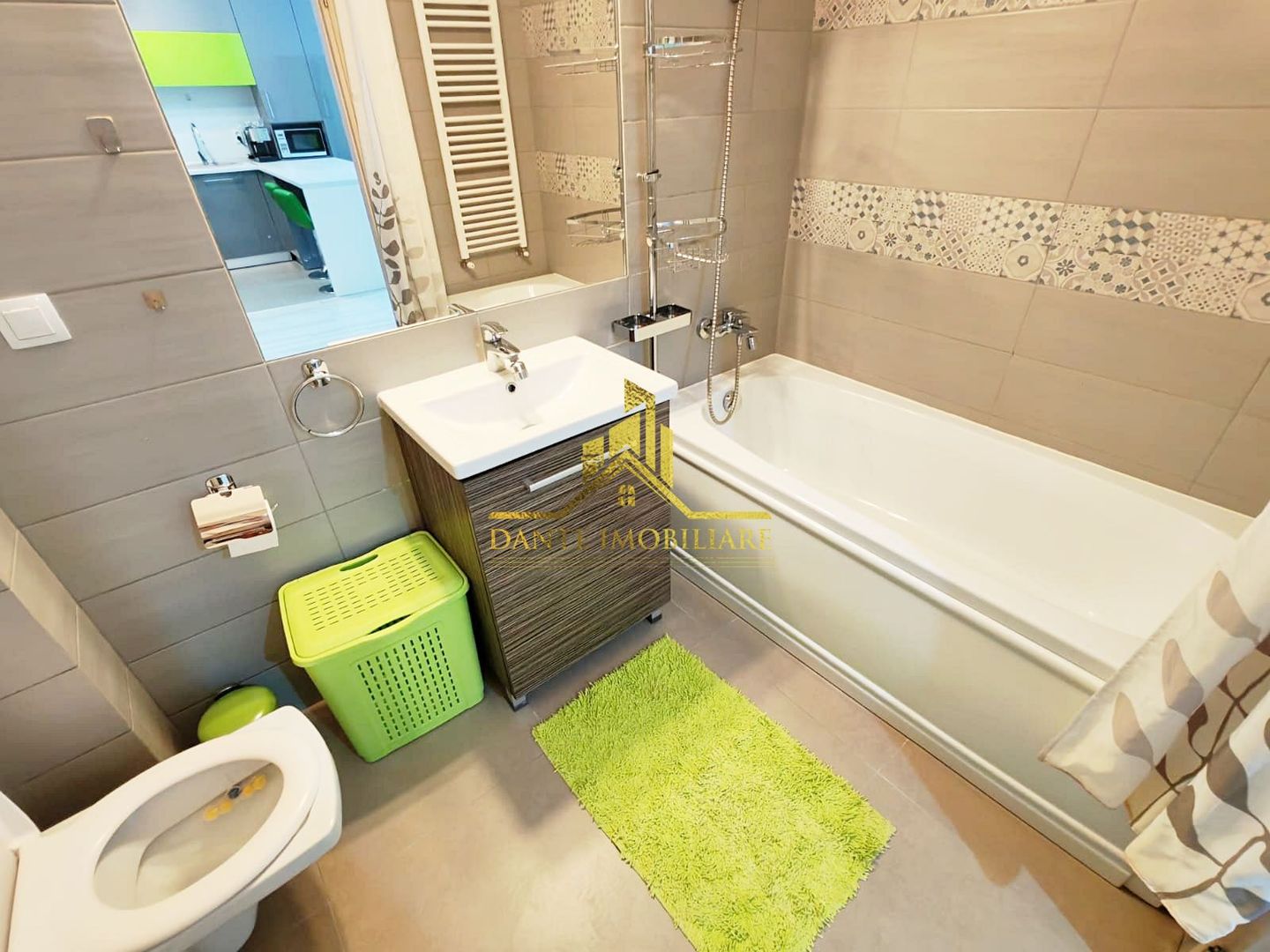 2 camere, mobilat modern, bloc nou, terasa, parcare, Buna Ziua, LIDL - Poză 7