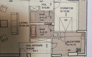 OPORTUNITATE | APARTAMENT 4 CAMERE | MARRIOTT 13 SEPTEMBRIE | PARACARE - Schiță 19