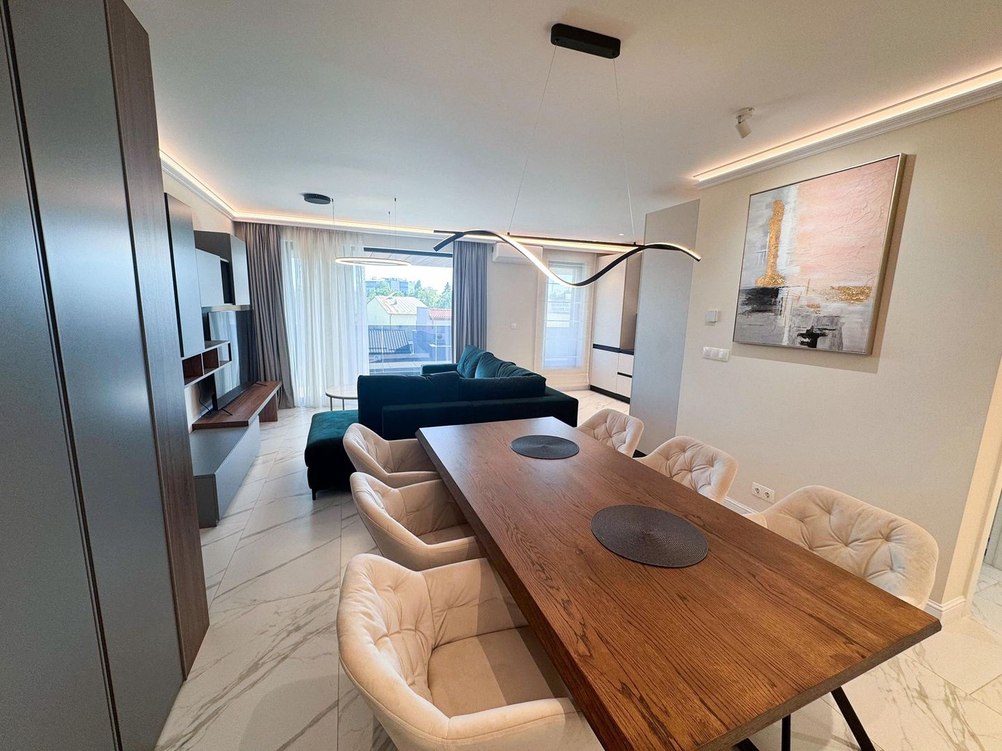 Penthouse Baneasa 3 Camere 130mp Lux | Parcare | Prima inchiriere - Poză 4