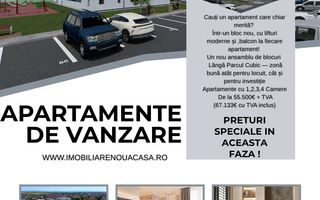 Apartamente noi de vânzare – zonă premium Satu Mare | Parcul Cubic - Poză 1
