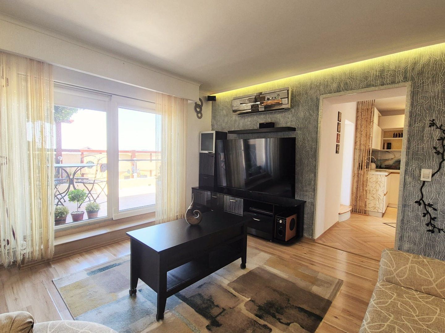 COMISION 0% - Apartament 2 camere renovat, mobilat-utilat, 53mp plus terasa20mp - Poză 9