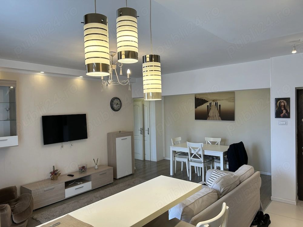 Apartament superb 2 camere, Bălcescu, mobilat complet, balcon, fara risc seismic - Poză 4